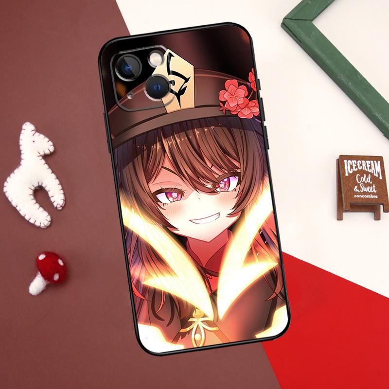 Чехол для телефона Genshin Impact Game для iPhone 12 11 13 14 15 Pro Max 12 Mini 7 8 Plus X XR XS Max SE 2020
