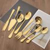 8 шт./компл., серебряный набор посуды из нержавеющей стали, ложка для супа, сервисная ложка, вилка для салата, торт, лопаточка, нож для масла, кухонная домашняя посуда