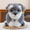 Snowing Terrier Plush Toy With Pp Cotton Filling For Kids Playroom Decor
