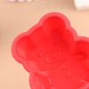 5 шт. 7 см Креативная силиконовая форма для маффинов в виде медведя, форма для кексов, форма для выпечки своими руками, цвет случайный