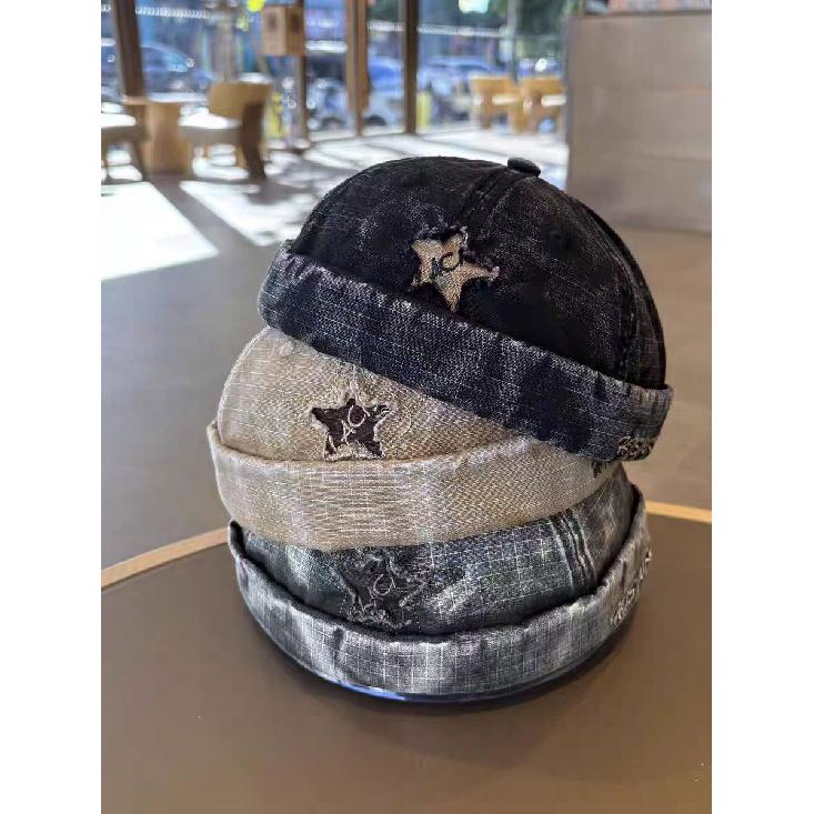 Unisex melon-shaped hat, windproof, suitable for children and teenagers, stylish and casual design