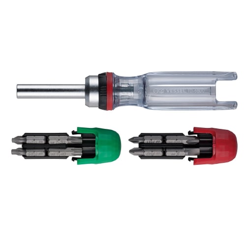 VESSEL Ratchet Driver (with 16 Bits) TD-6816MG