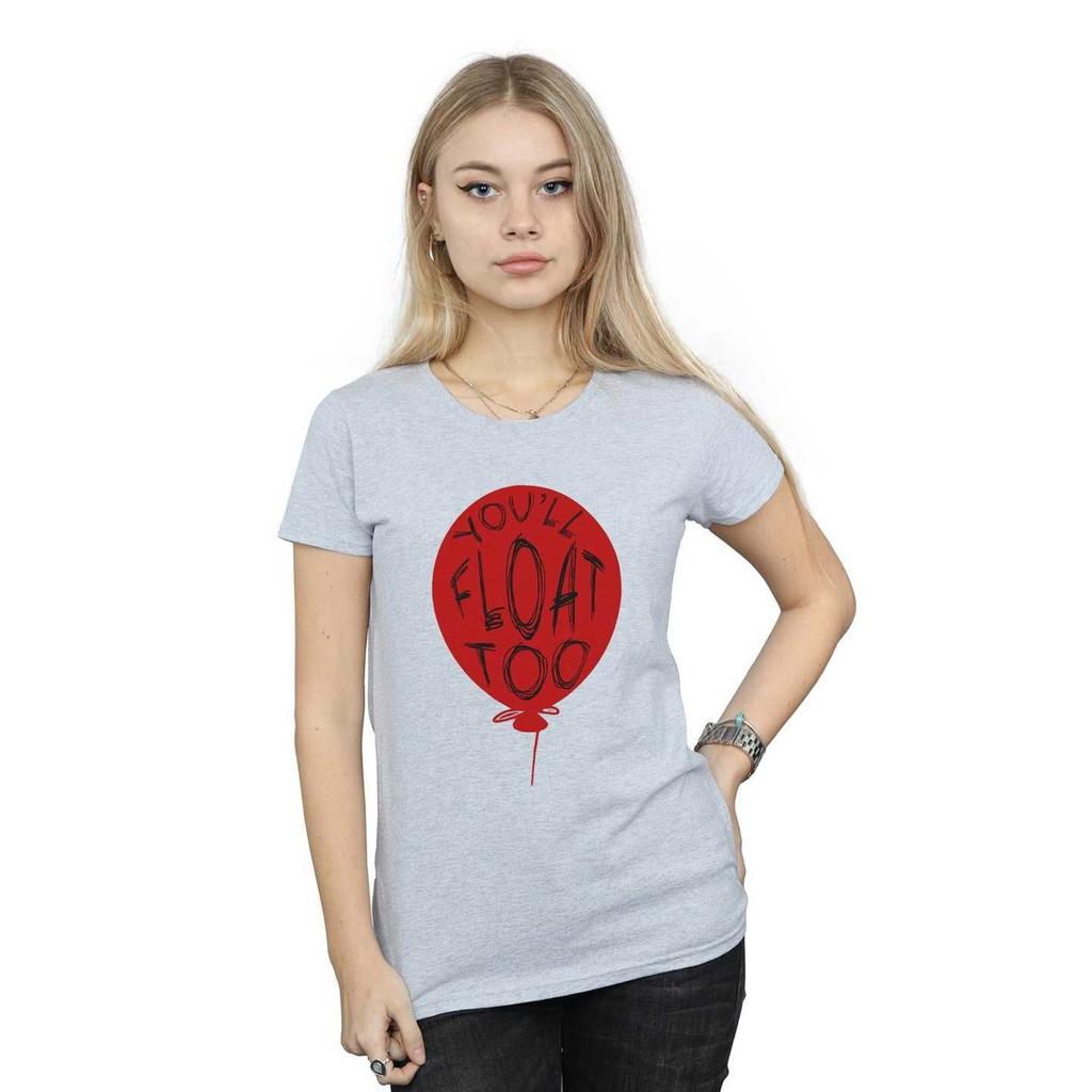 It Womens/Ladies Pennywise YouÂ´ll Float Too Cotton T-Shirt