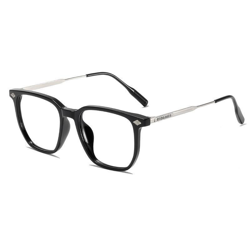 Large Frame Anti-blue Glasses Black Frame Glasses Tr90