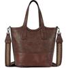 Tote Bag for Women,Straw&Vegan Leather Bucket Bags Crossbody Top Handle Purses And Handbags For Work Travel Beach