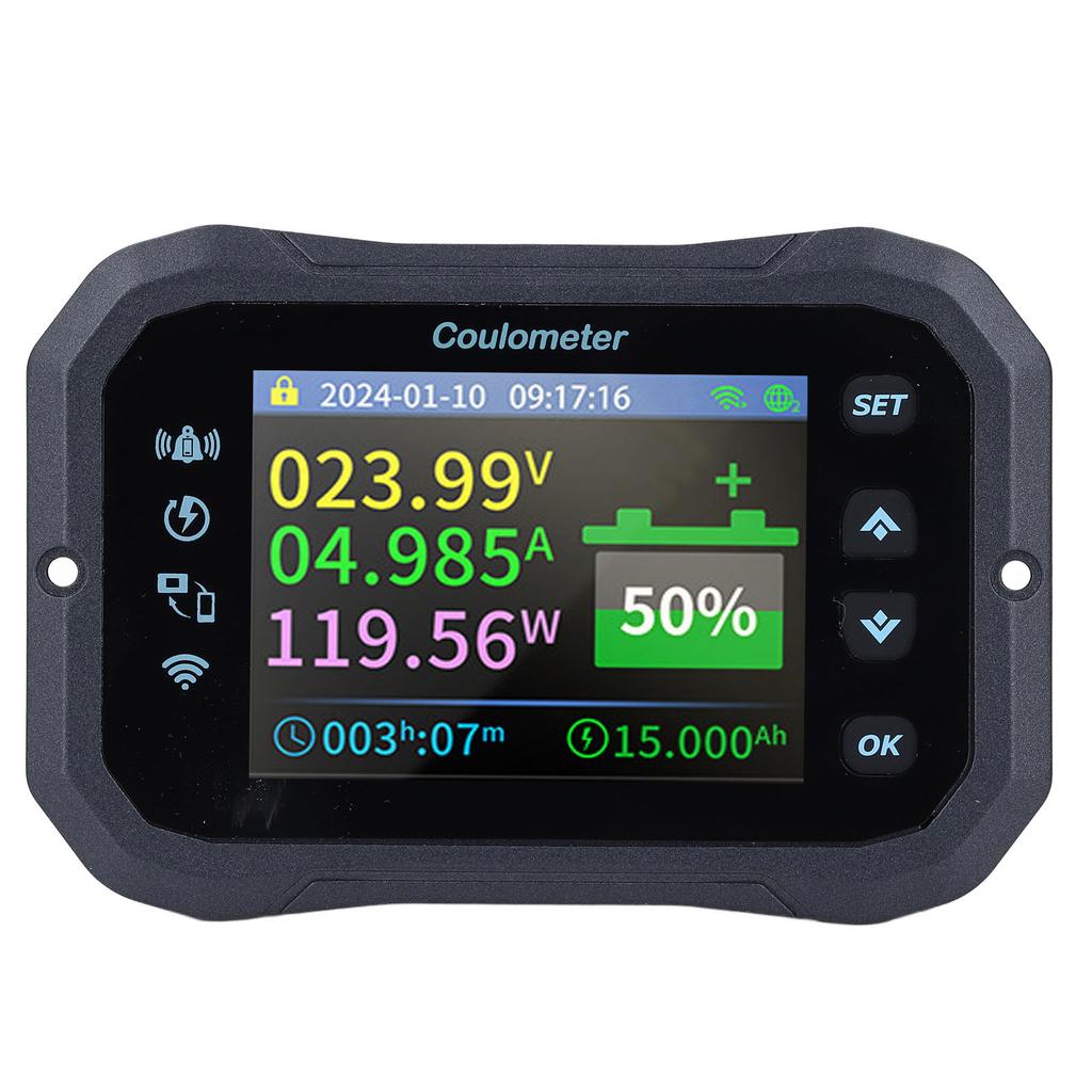 Монитор батареи WIFI пульт дистанционного управления 10-100 В 400 А емкость батареи напряжение монитор датчик для автофургона