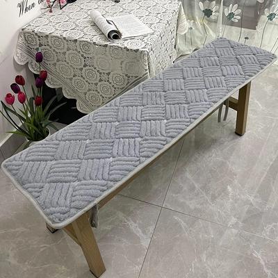 Скамья Мягкая Подушка Зимний Диван Из Твердого Дерева Утолщенная Теплая Подушка Простой Прямоугольный Стул Нескользящая Подушка Коврик для Прикроватного Тумбы