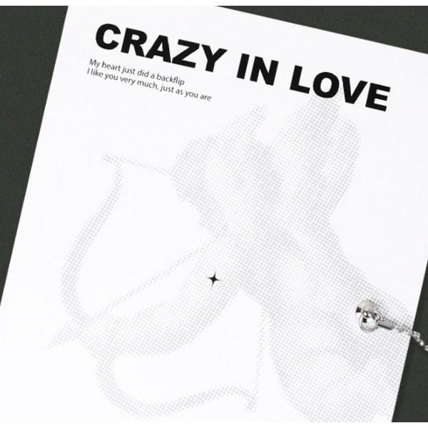 Обложка для папки Wanna This Loveis A5 Poca Binder, 6 отверстий, белый ангел, 1 шт.