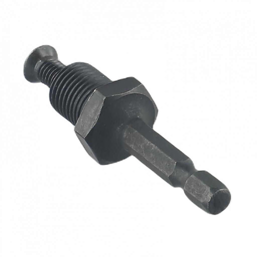 Adapter Hex Shank Male Thread Parts Replacement Spare