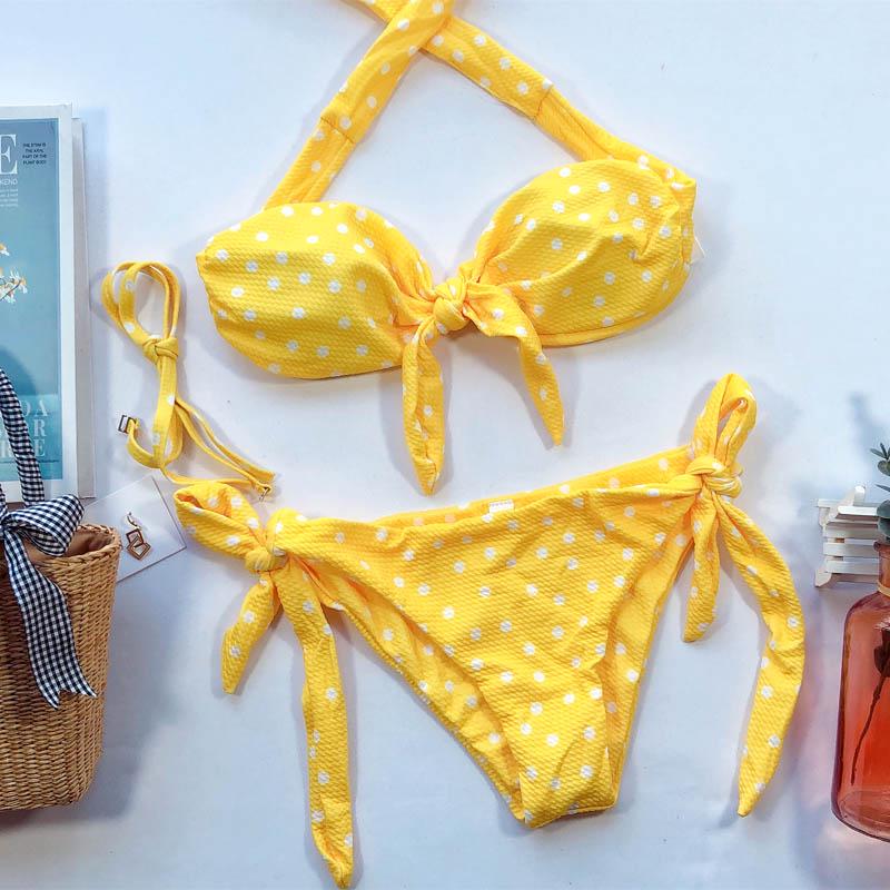 Женский раздельный купальник - бикини