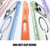 Matte Translucent Candy Color Magnetic Bumper Case For iPhone 18 17 16 Pro Max For Magsafe Camera Button Airbag Shockproof Cover