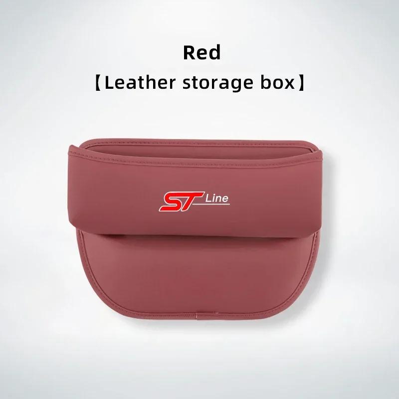 Car Sticker 2026 For Ford Car Accessories Seat Gap Organizer Box Leak-proof Storage Bag For Ford Focus 2 3 Mondeo Kuga Fiesta MK