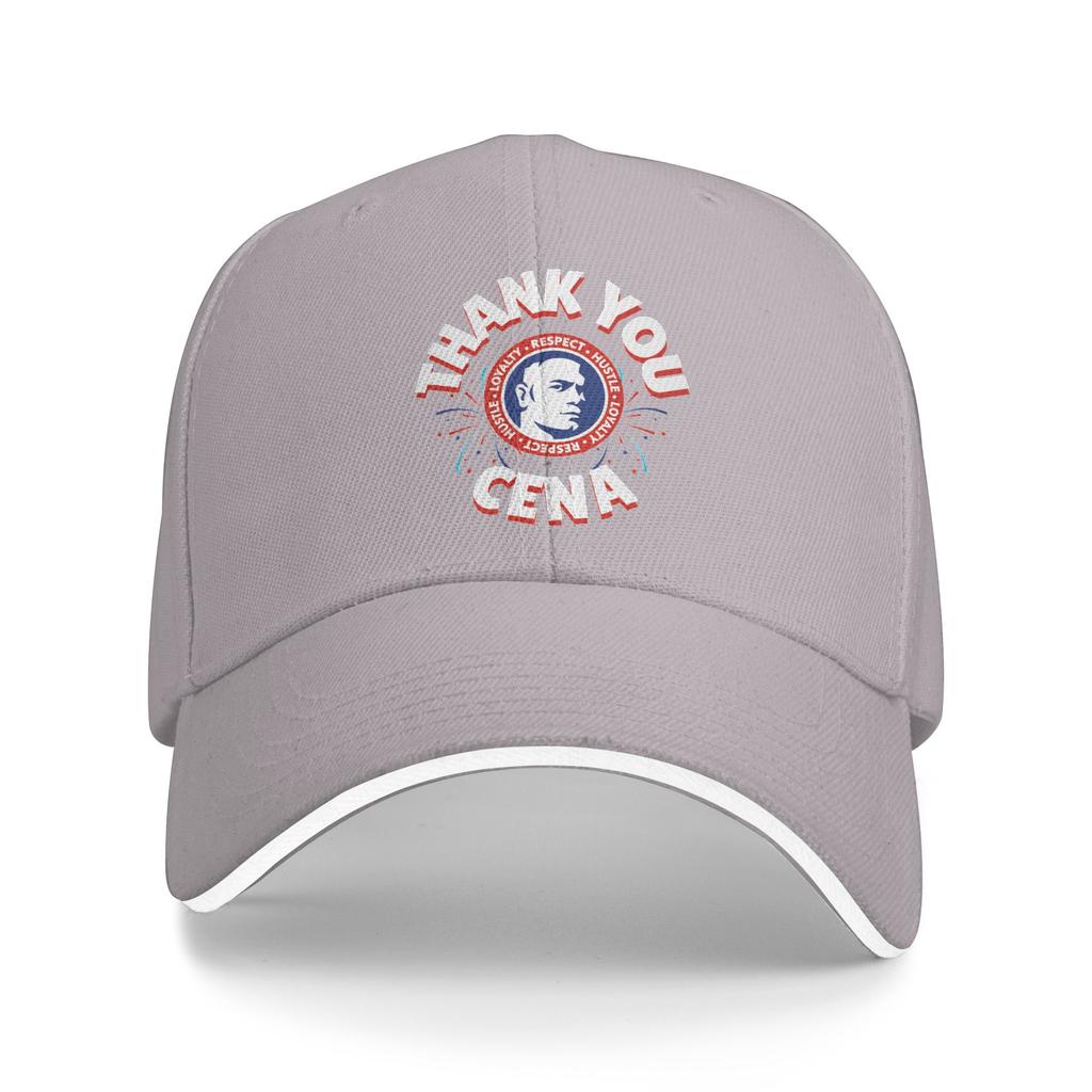 Summer John Cena Thank You Cena Baseball Cap Outdoor Gym Casual Print Sun Trucker Hat Couple Women Adjustable Snapback Cap