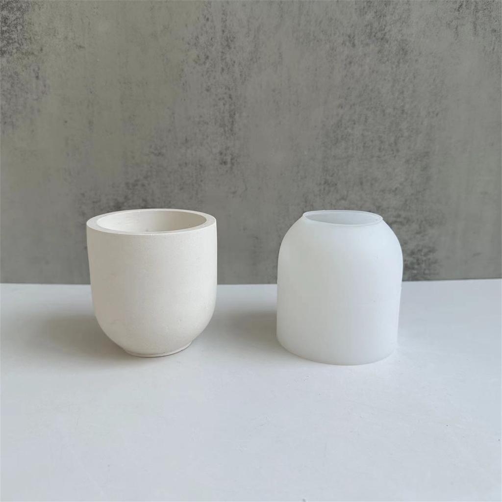 Round Mouth Silicone Mold Melt Aromatherapy Making Cupcake Chocolate Handicraft Making Mould Supplies Accessory