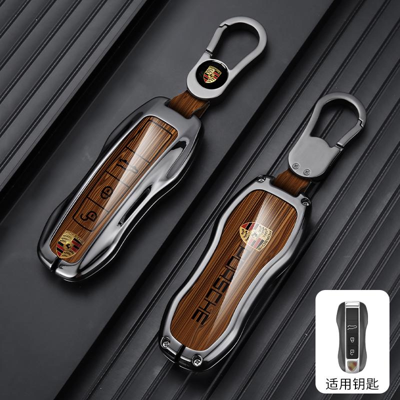 Car Smart Key Case Cover Shell For Porsche Panamera Spyder Carrera Macan Cayman Cayenne 911 970 981 991 Keyless Auto Accessories