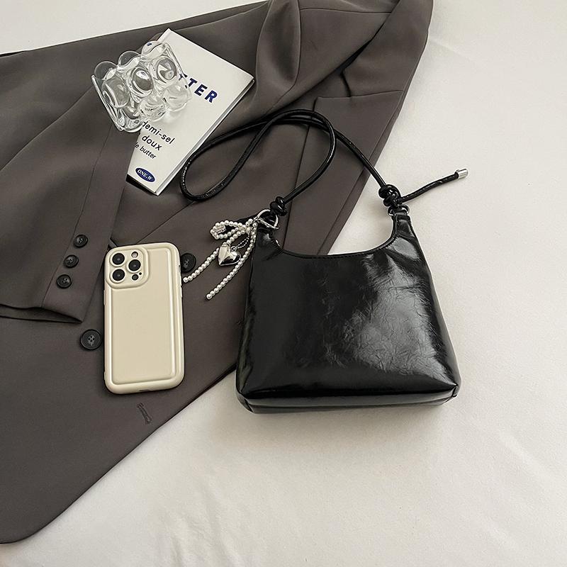 Мятая квадратная сумка для женщин, летняя корейская версия, модная универсальная сумка через плечо, модная женская сумка через плечо