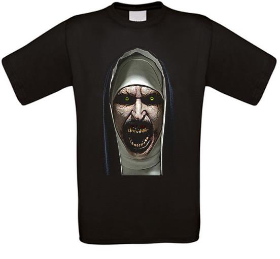 The Nun 2 Conjuring Valak Horror Cult Movie TShirt All Sizes New Unisex T-Shirt