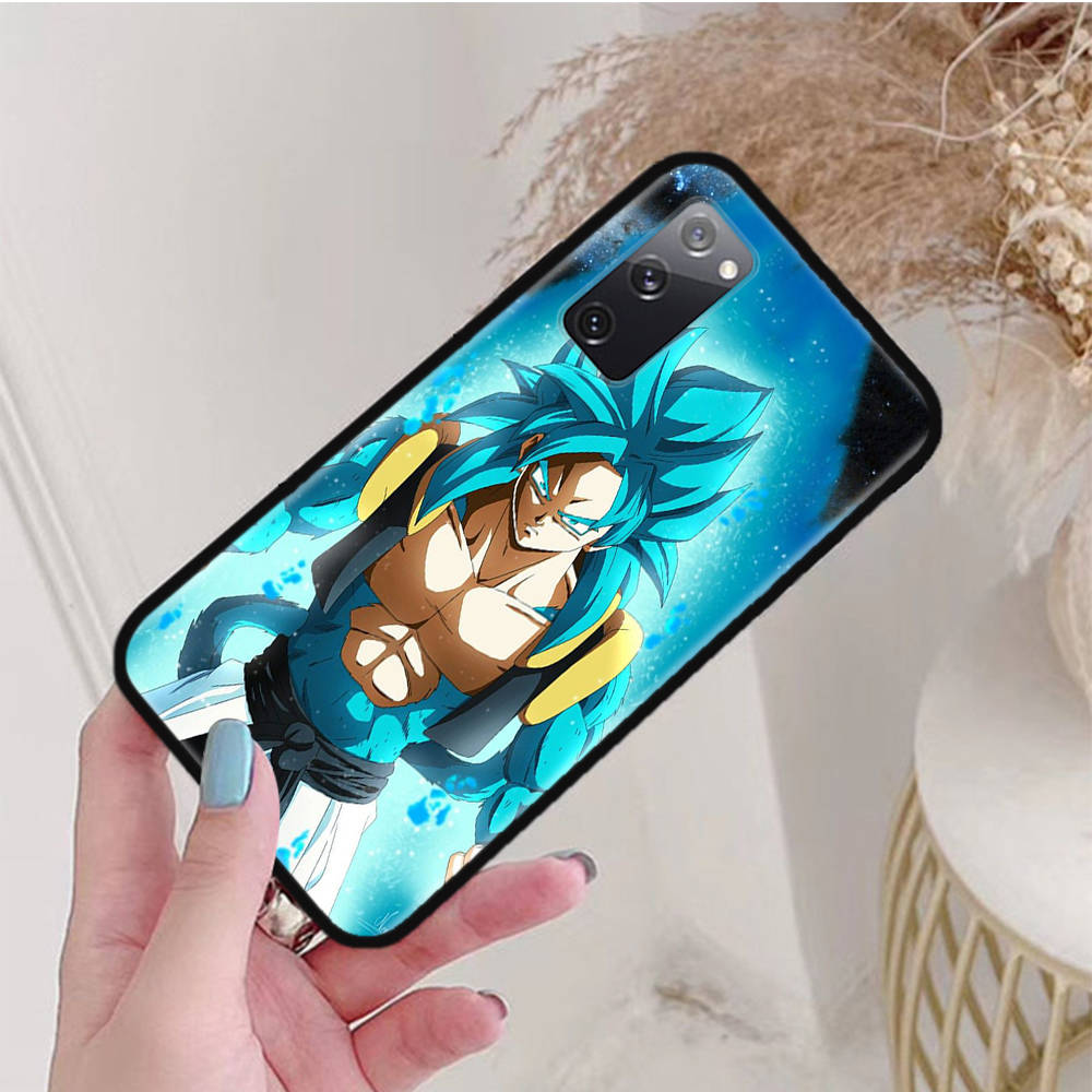 Черный чехол для Xiaomi Poco X6 X4 M5 M6 F5 F6 C65 C55 C50 C51 C40 Pro Redmi 14C A3X 13C 12C 11T 10A 9C Note 7 6 8A Plus W-85 Dragon Ball Z