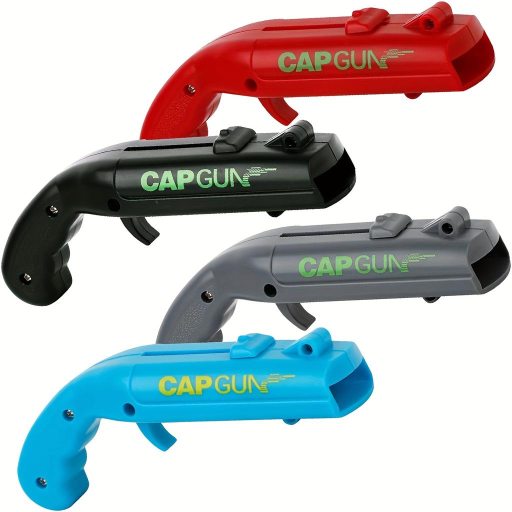 4pcs CapGun Bottle Opener, Plastic Beer Launcher, Fun Drink Game Accessories, Suitable for Family Gatherings, Bars, Outdoor Barbecues, Party Supplies
