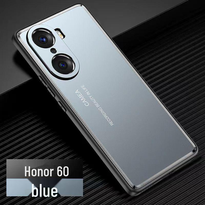 Матовый чехол Honor 60/60Pro с полностью металлической защитой линз