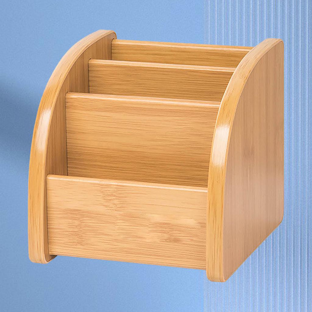 Подставка для карандашей Стакан для ручек Дерево Большая вместимость Настольный органайзер для хранения Декорация для дома Класс