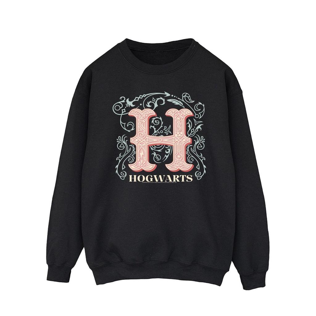 Harry Potter Mens Flowers H Sweatshirt