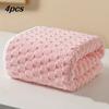 1/4PCS Adult Super Absorbent Ultra-fine Fiber Towel, Quick Drying Texture Towel, Soft Home Thickened Coral Velvet Bath Towel