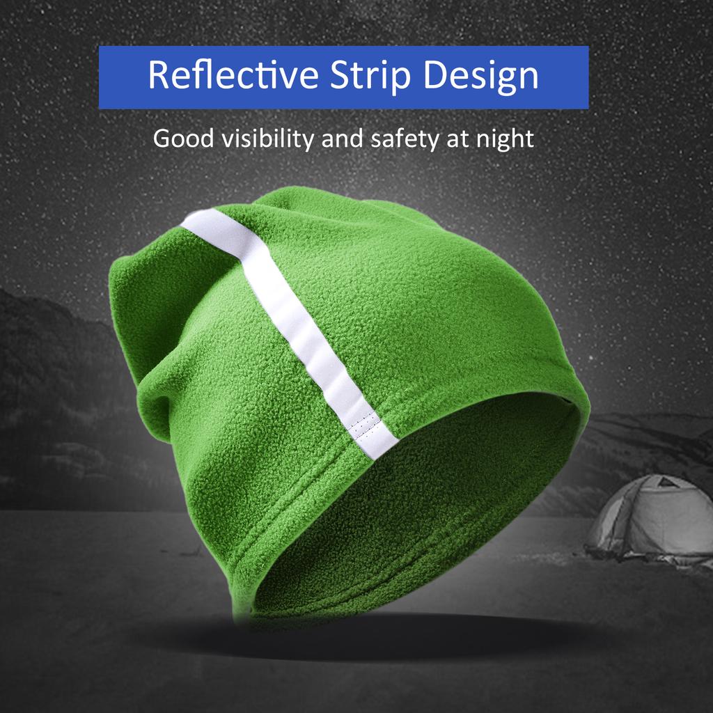Зимние флисовые теплые гетры для шеи, светоотражающие гетры для катания на лыжах, ветрозащитные гетры для лыжной шеи