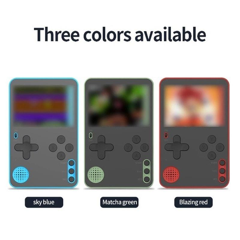 Ультратонкая портативная игровая консоль Портативный игровой плеер Встроенный 500 игр Ретро игровая консоль