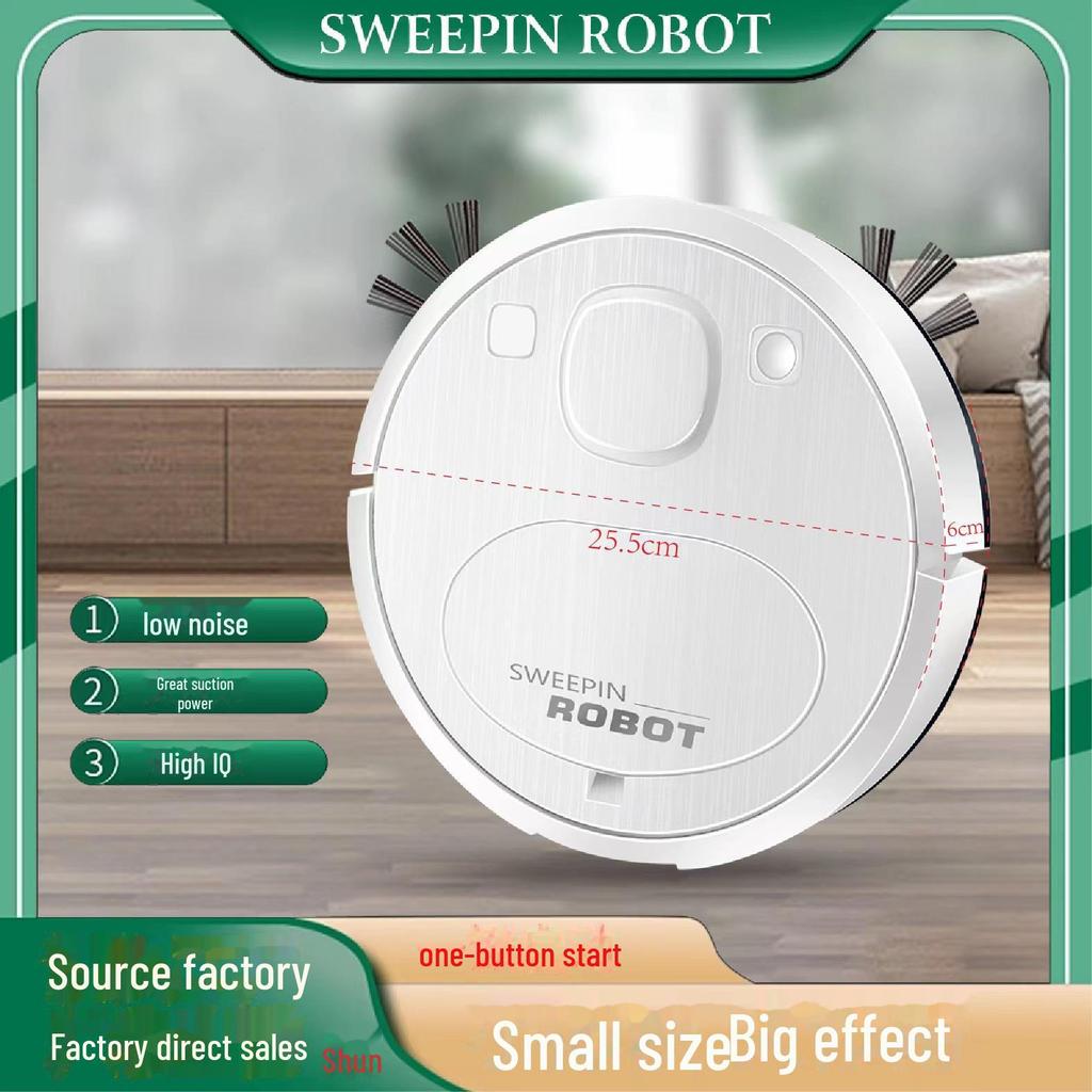 Умный автоматический пылесос с функцией зарядки и мытья полов