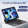Магнитная подвесная клавиатура Magic Keyboard для iPad Air 11-го поколения и Pro 13 - С подсветкой, с чехлом Sleep Air 5