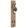 Wall mounted nightstand Artisan Oak 20 x 1.5 x 100 cm