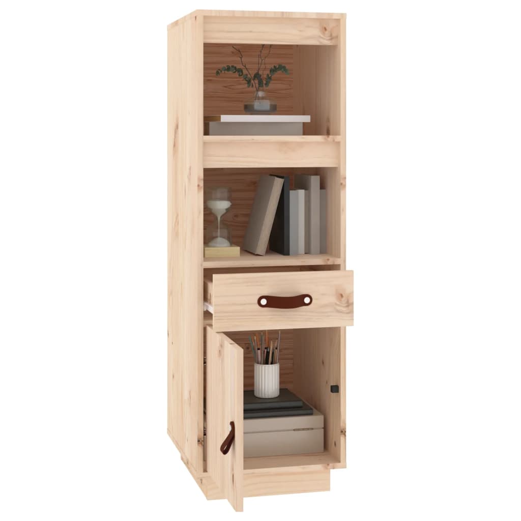 Vidaxl Szafka, 34X40X108,5 Cm, Lite Drewno Sosnowe