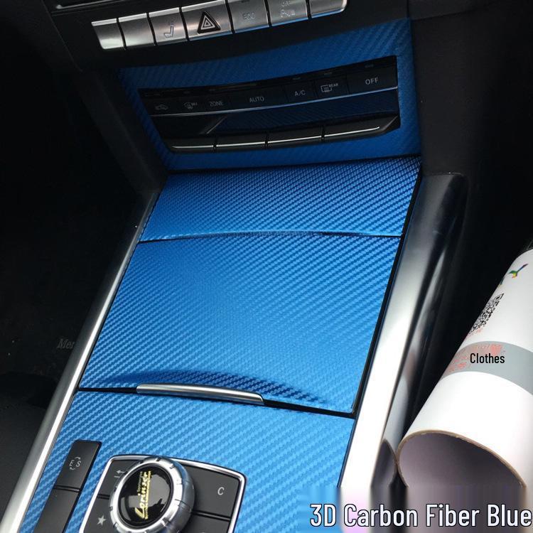 14-15 Mercedes-Benz E-Class E200/E260/E300 Interior Center Console Decoration Stickers