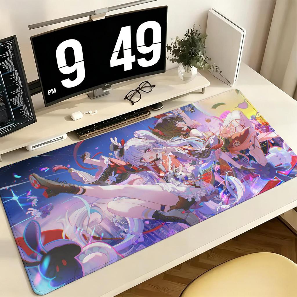 Honkai Star Rail Sparxie Pro Игровой коврик для мыши для киберспорта Экстра большой Нескользящий Прошитый край Клавиатура Ноутбук Настольный коврик Для ПК Геймера
