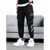 Parka Long Pants Autumn Boys Cargo Pants Loose Autumn Ankle Banded Pants Students Athleisure Trendy plus Size