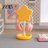 Подставка для наушников в форме звезды, милая, с лотком для хранения, 3D-печатная вешалка для гарнитуры из ПЛА и настольный держатель с USB-органайзером, цвет макарон, игровой офисный декор,
