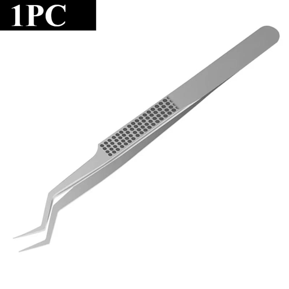 ST-20 Precision Tweezers Curved Tips Chip Tin Placement Positioning for Mobile Phone Circuit Board Repair Tools