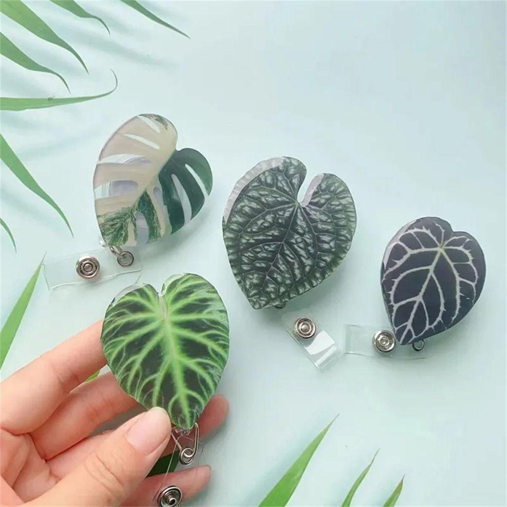 Inspirational Retractable Badge Holder Name Tag Easy Pull Buckle  Nurse Doctor Gift