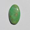Кабошон из натурального драгоценного камня хризопраз - россыпью полудрагоценный камень 25 карат овальной формы 31x18 мм, Jewelry Craft Supply