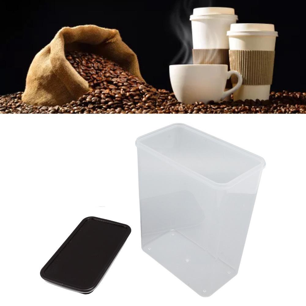2PCS pp Grain Storage Box Rectangular Cereal Container Durable Sealed Container Home Kitchen