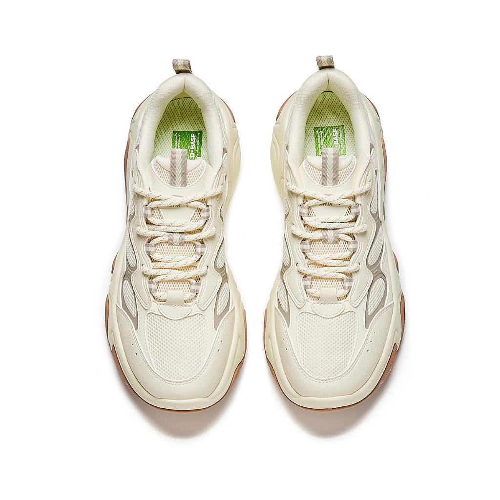 Anta Firefly Comfortable Low top Casual Shoes Women's White Gray 122618853-3