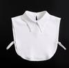 Women Embroidery Lace Detachable Lapel Fake Collar Shirt White Ruffles False Collar Woman Removable False Blouse Nep Kraagie