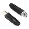 2pcs Aluminum Front Footrests Foot Pegs Black Fit for Suzuki DL650 V Strom 2004 2012