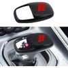 SENSHINE Чехол на ручку переключения передач для Dodge Charger Аксессуары 2015- Challenger 2015-2024 Durango 2016-2025 2026 ABS Внутренняя оболочка ert Декор
