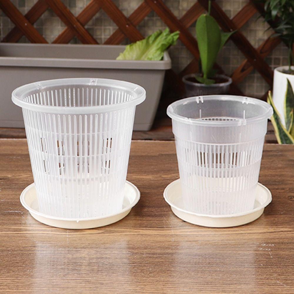 Kinds Plants For Home Decoration Office Decor Flowerpot Stomata Flowerpot Plant Container Meshpot