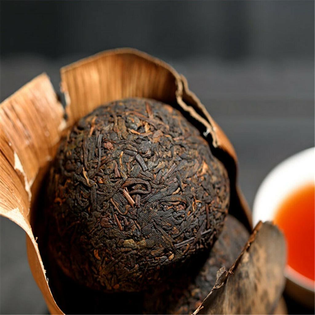 5pcs Black Pu-erh Tea Top Grade Yunnan Original Puer Red Tea Pu'er Tuo Cha 500g
