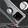 Прозрачный чехол для Xiaomi MI 13 Pro Ultra Lite 12T 12S 12X 12 11A 11T 11i 11X 11 Pro Ultra Lite с кольцевой подставкой, мягкая противоударная подушка безопасности, прозрачный чехол для телефона
