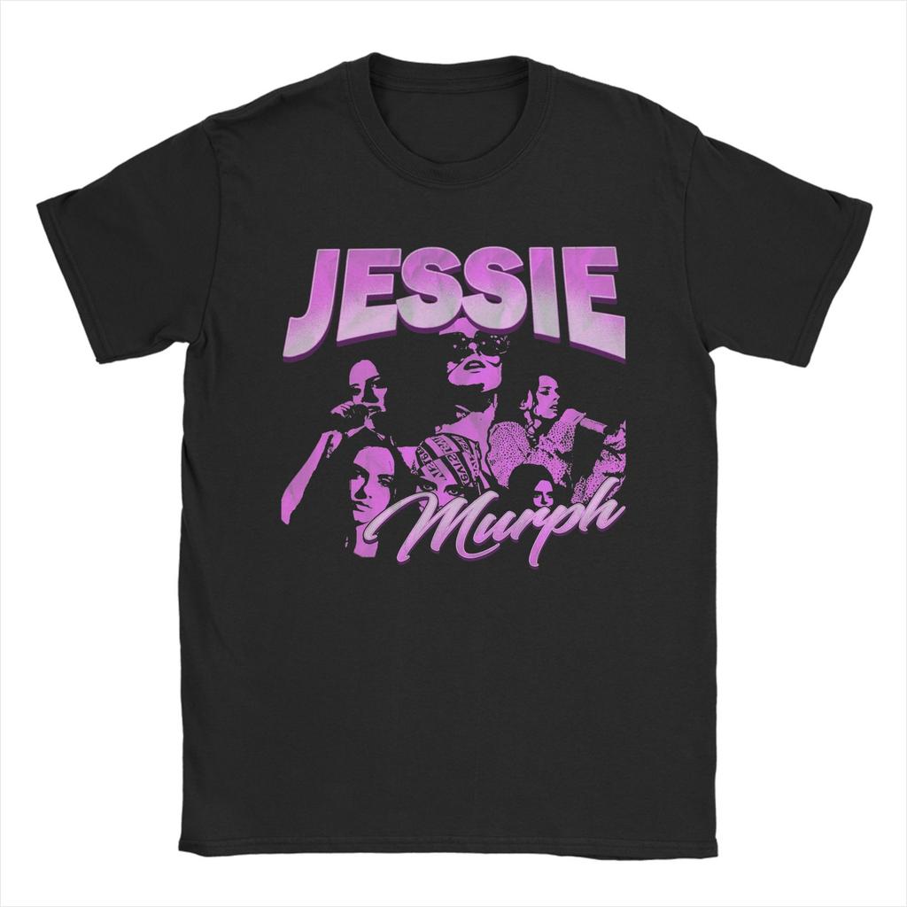 Весна Лето Мужчины Женщины Музыка Певец Jessie Murph Bootleg Футболка Короткий Рукав Хлопок Новое Поступление Футболки Топ Одежда