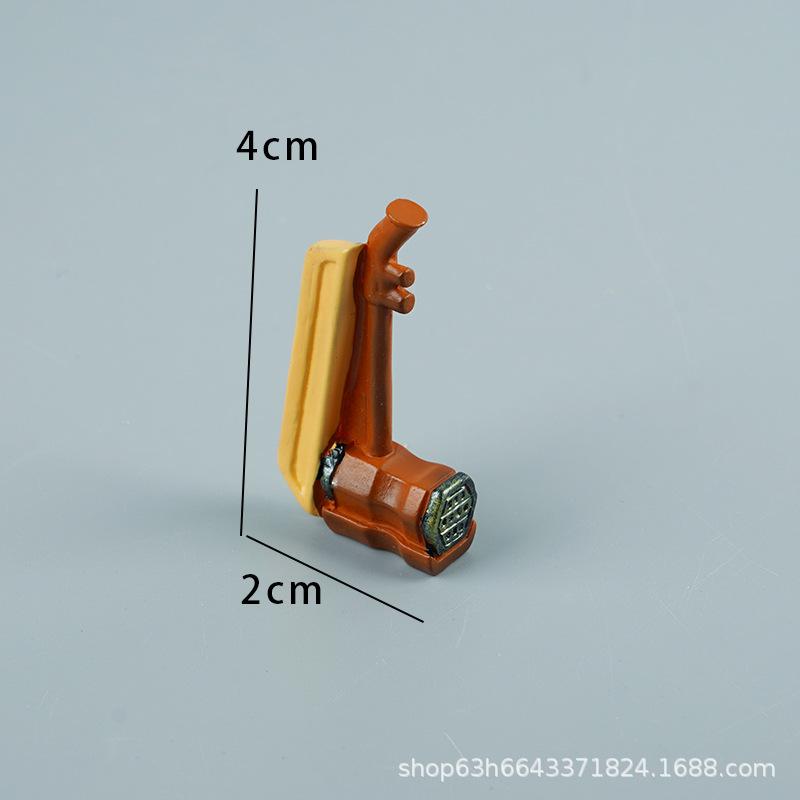 Имитация музыкального инструмента пианино китайская цинь эрху скрипка гитара миниатюрный кукольный домик микроландшафтный орнамент игрушка